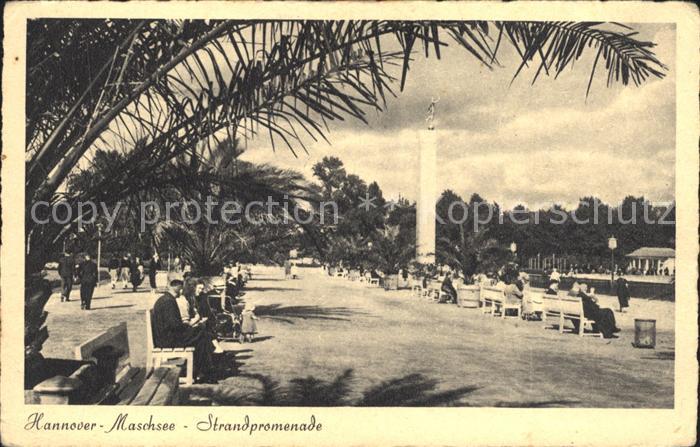 HANNOVER CITY Maschsee Strandpromenade