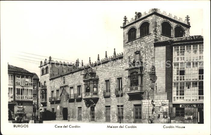 Burgos Casa del Cordon