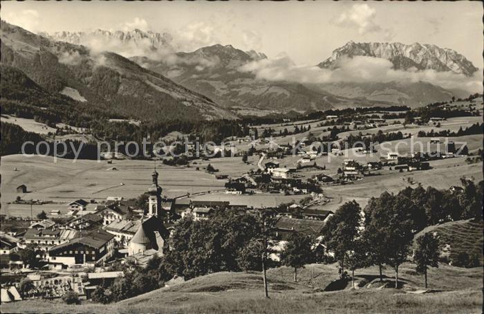 Reit Winkl Panorama mit Kaisergebirge