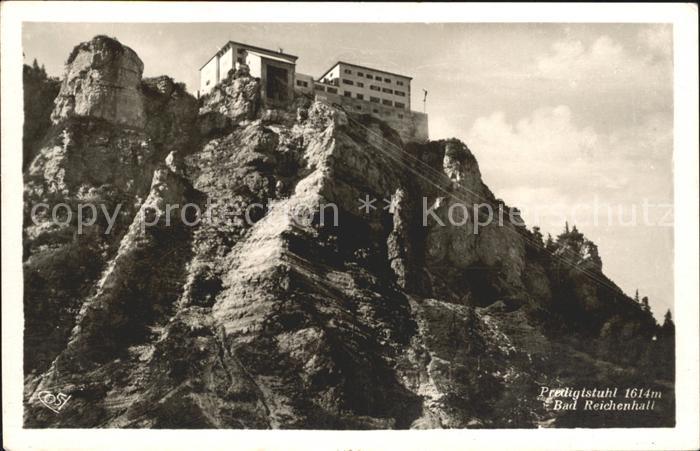 Bad Reichenhall Predigtstuhl Bergbahn Bergrestaurant