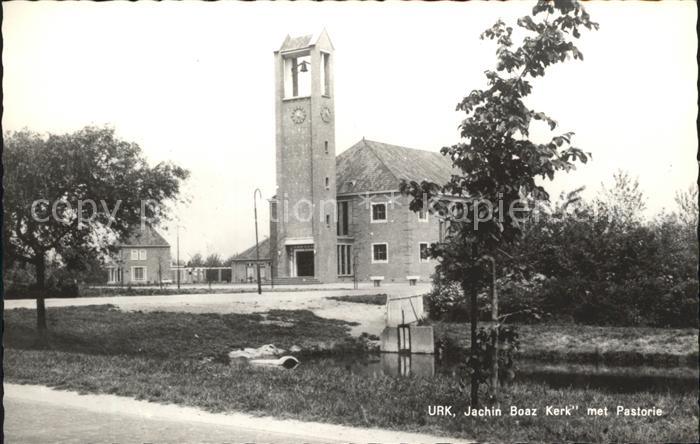 Urk Jachin Boaz Kerk Pastorie Kirche
