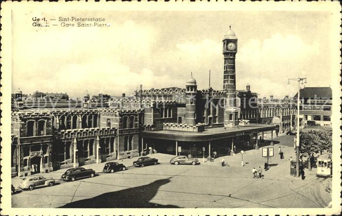 Gand Belgien Gare Saint Pierre