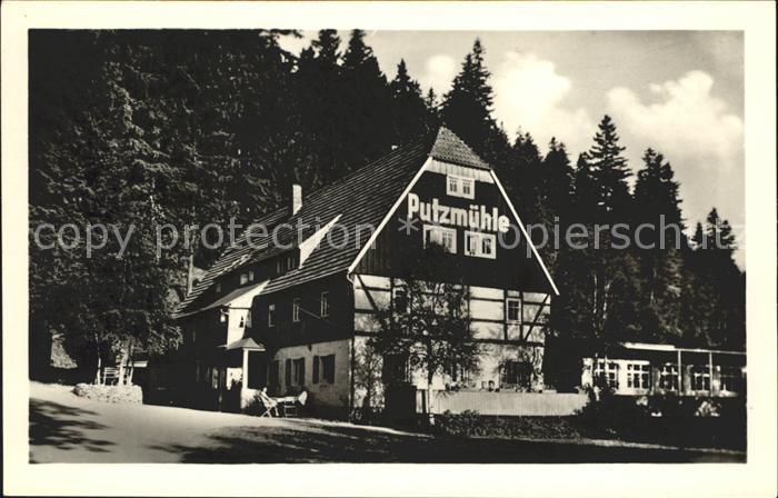 Oberpoebel Gaststaette Fremdenhof Putzmuehle