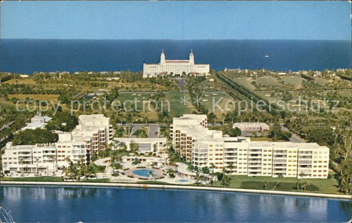 Palm Beach Towers Apartment Hotel Royal Poinciana Hotel aerial view
