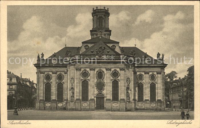 SAARBRueCKEN Saarland Ludwigskirche