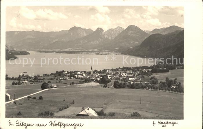 St Gilgen Salzkammergut Alpenpanorama