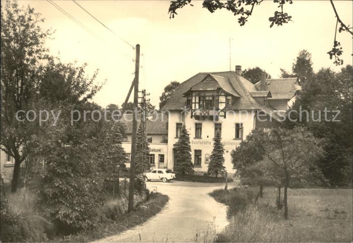 Grossschweidnitz Konsum Gaststaette zum Hoellengrund