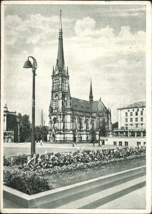 CHEMNITZ Sachsen Theaterplatz St Petri Kirche