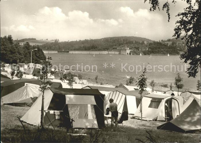 Plauen Vogtland Talsperre Poehl Campingplatz