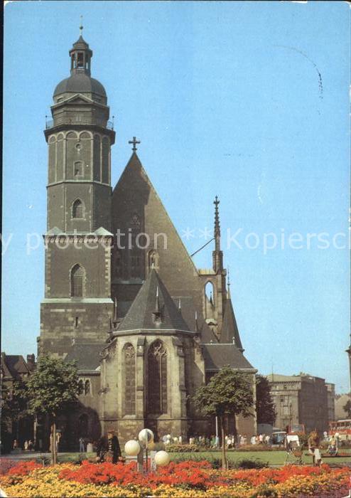 LEIPZIG Sachsen Thomaskirche Messestadt