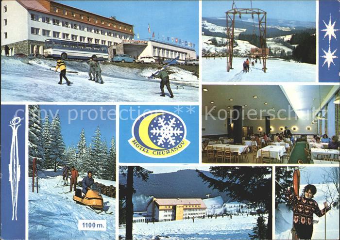 Churanov Horsky Hotel Wintersportplatz