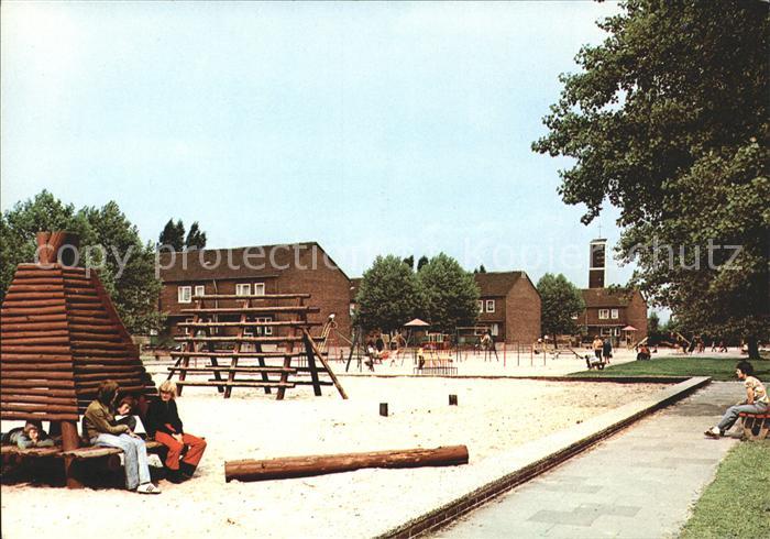 Massen Unna Spielplatz im Durchgangswohnheim