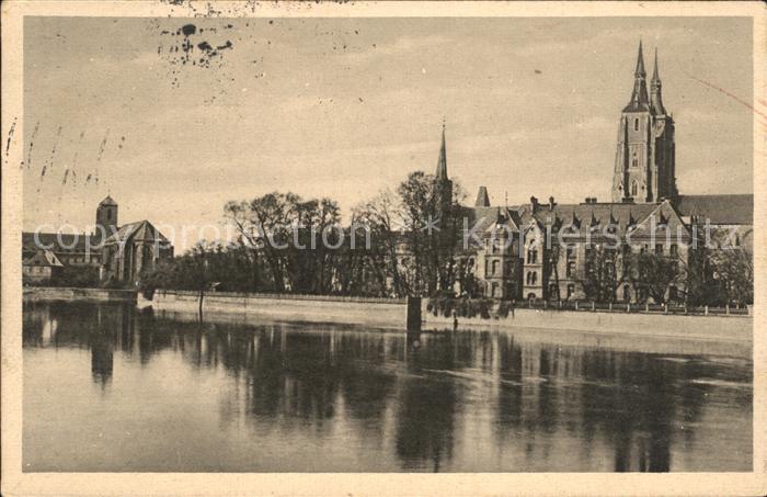 Breslau Niederschlesien Dominsel