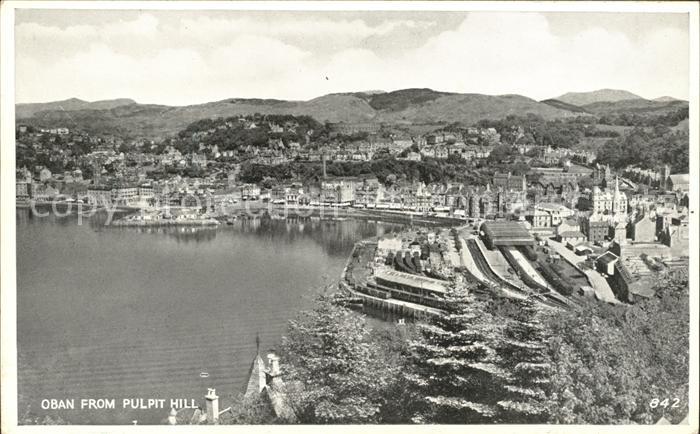 Oban View from Pulpit Hill