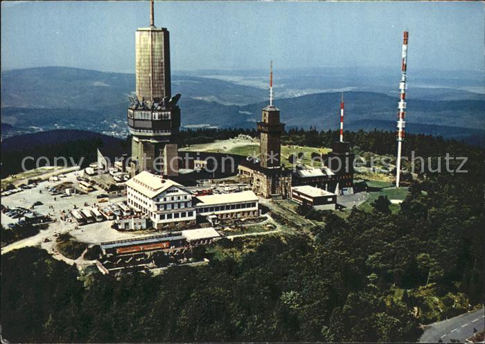 Grosser Feldberg Taunus Fernmeldesender Fernsehsender UKW Sender Feldbergturm