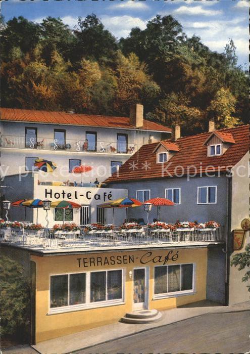 Wirsberg Kulmbach Bayern Hotel Terrassen Cafe Fichtelgebirge