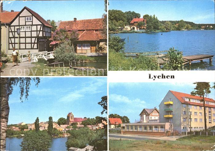 Lychen Oberpfuhlsee Stadtsee FDGB Erholungsheim Bertold Brecht