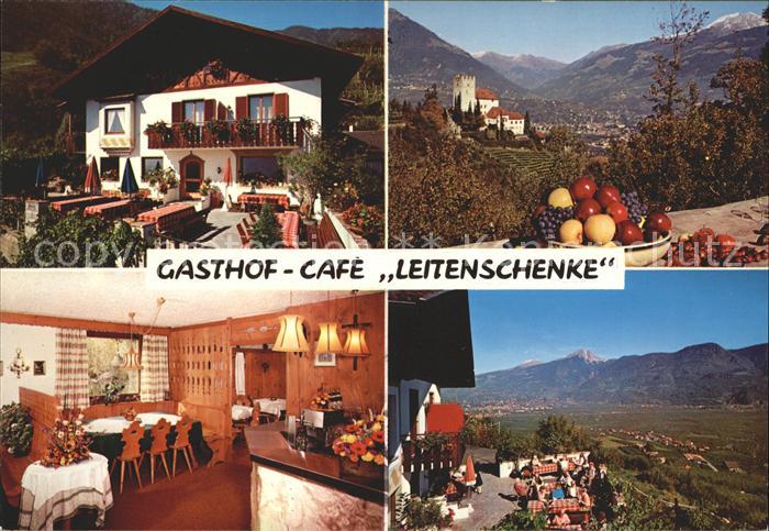 Tscherms Gasthof Cafe Leitenschenke Alpenpanorama