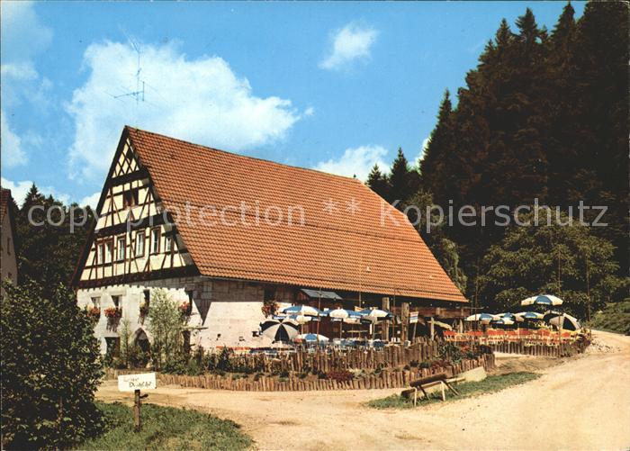 Adelberg 1000 Jahre alte Herrenmuehle am Stausee Gasthaus