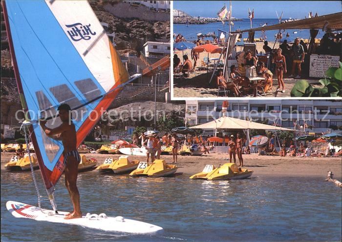 Mogan Zakos Pub  Strand Windsurfen