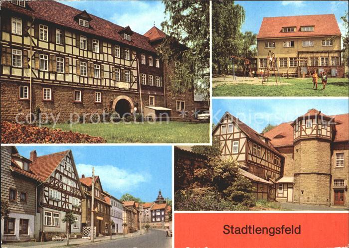 Stadtlengsfeld Diaetsanatorium Kinderhort Marktstrasse Fachwerkhaus