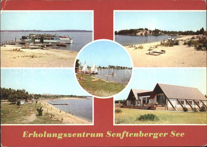 Senftenberg Niederlausitz Erholungszentrum Senftenberger See Dampfer Strand