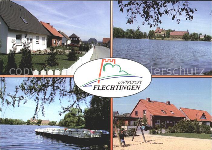 Flechtingen Wohngebiet Hinter Heuers Gaerten See Bootsverleih