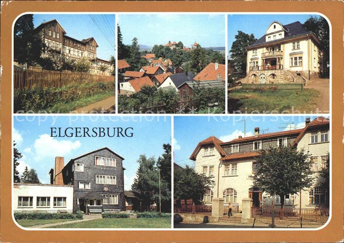Elgersburg Reichsbahn Erholungsheim Schloss Kinderheim Ferienheim HO Gaststaette