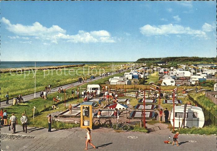 Sahlenburg Nordseeheilbad Campingplatz Minigolf