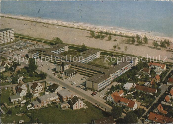 Groemitz Ostseebad Appartementanlage Baltic Strand Ostseeheilbad Fliegeraufnahme