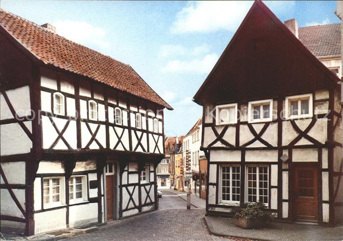 Waltrop Recklinghausen NRW Malerischer Winkel Fachwerkhaus Stadt der Schiffshebe