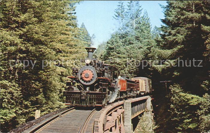 Lokomotive California Western 46