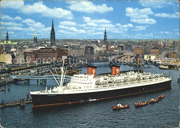 Dampfer Oceanliner Hanseatic Hamburg