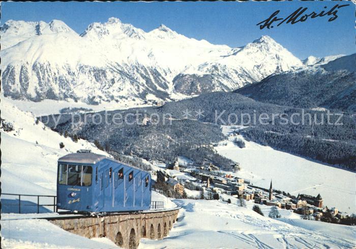 Zahnradbahn Corviglia-Bahn St. Moritz