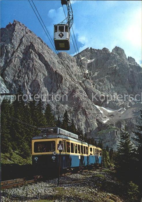 Zugspitzbahn Zahnradbahn Eisenbahn Zugspitze