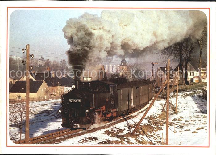 Lokomotive 99 1775 Schmalspurbahn Cranzahl-Oberwiesenthal