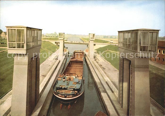 Schiffe Ships Navires Hebewerk Waltrop