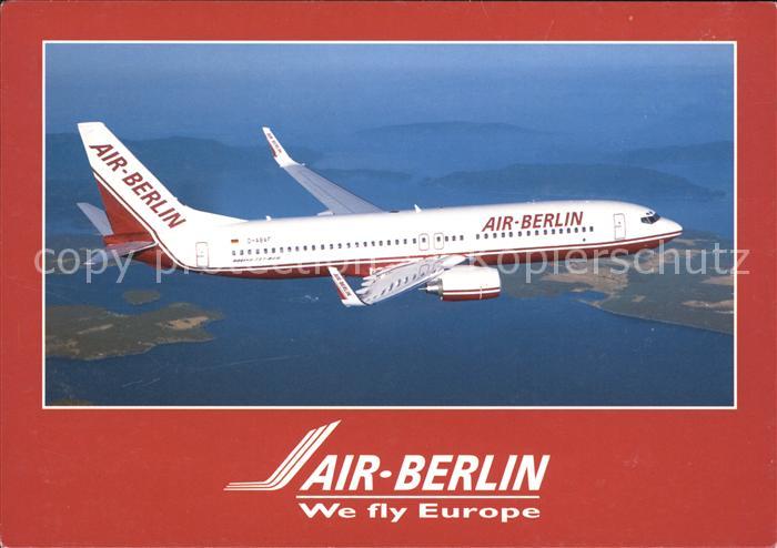 Flugzeuge Zivil Air-Berlin Boeing 737-800