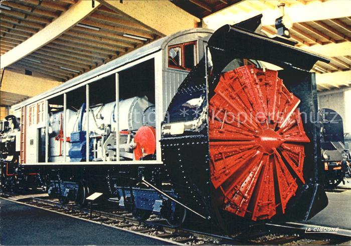 Eisenbahn Chasse-neige Mulhouse Musee Chemin du Fer