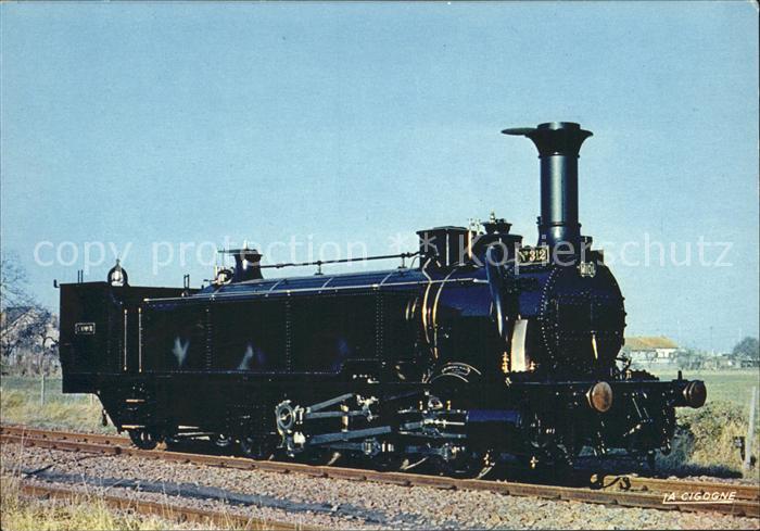 Lokomotive Engerth Nr. 312 L'Adour Midi Mulhouse Musee Chemin de Fer