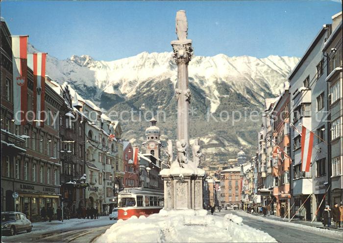 Strassenbahn Innsbruck Maria-Theresien-Strasse Annas