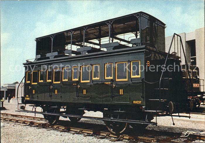 Eisenbahn Voiture 4084 Ouest Mulhouse Musee Chemin de Fer