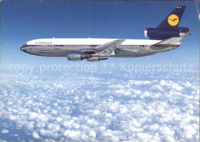 Lufthansa McDonnell Douglas DC 10