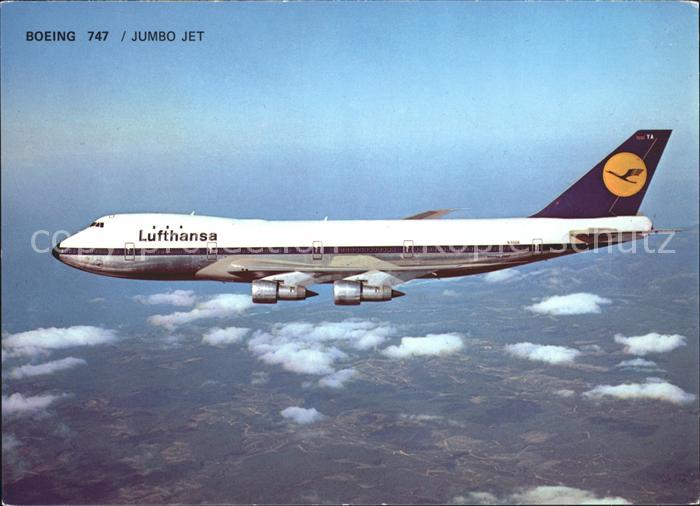 Lufthansa Boeing 747 Jumbo Jet