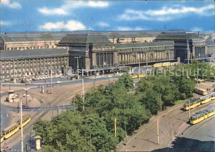 Strassenbahn Hauptbahnhof Leipzig