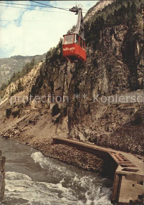 Seilbahn Hell's Gate Airtram Canada