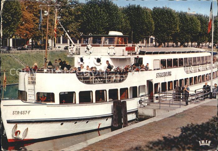 Motorschiffe Bateau Strasbourg Promenade Dauphine