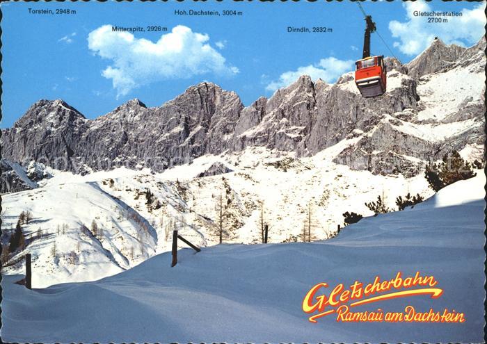 Seilbahn Dachstein-Suedwand Ramsau