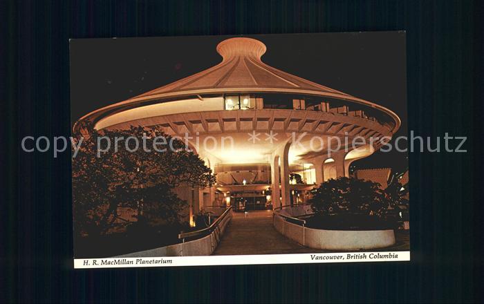 Planetarium H.R. MacMillan Vancouver Canada