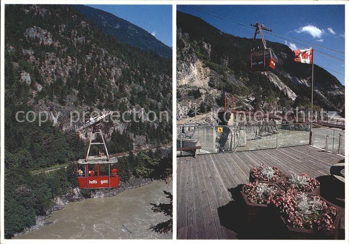Seilbahn Aerial Tramway Hell's Gate Fraser River